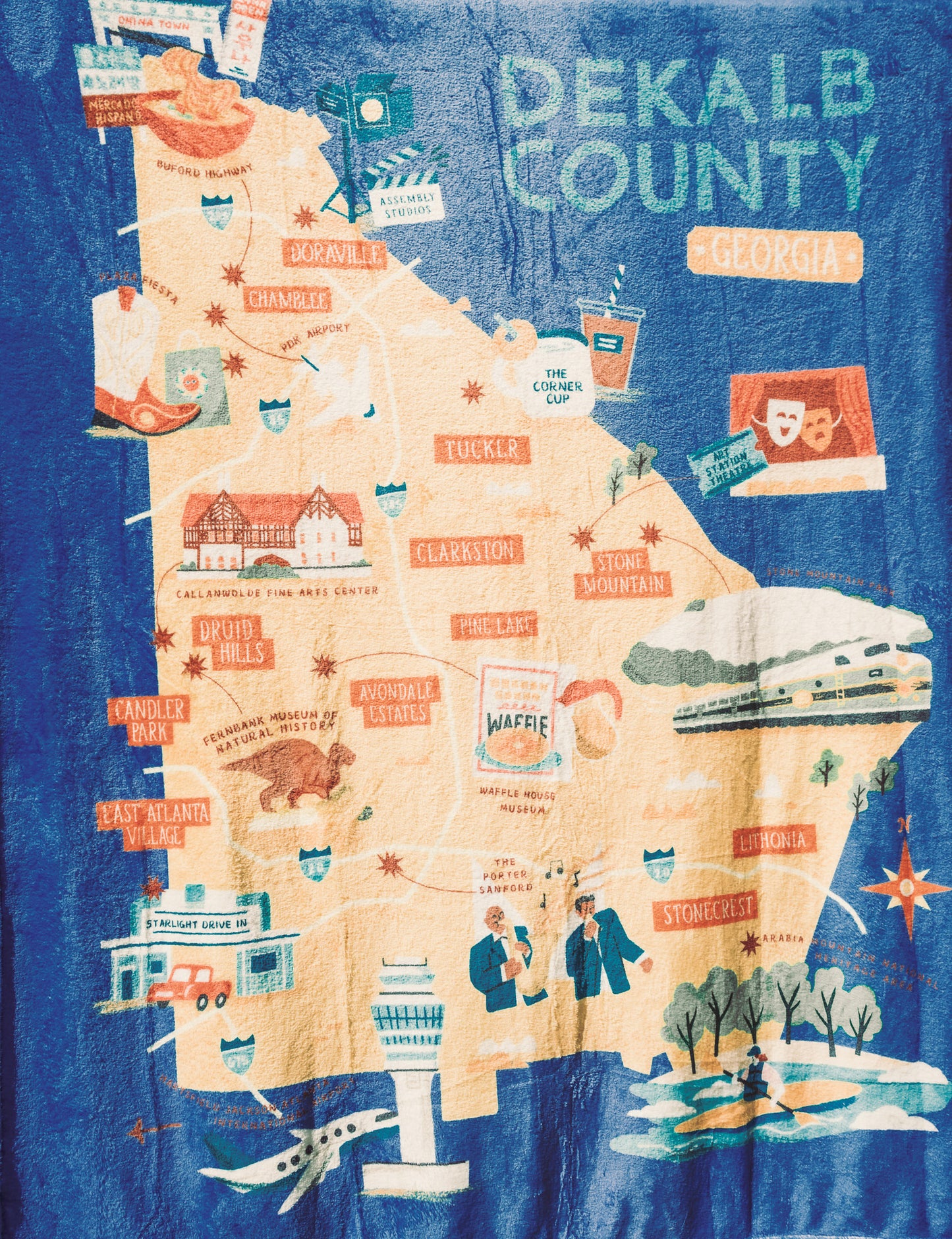 Mural Moments Blanket | Blanket