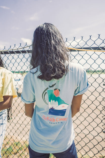 Everyday Pride | Light Blue & Red DeKalb Shirts