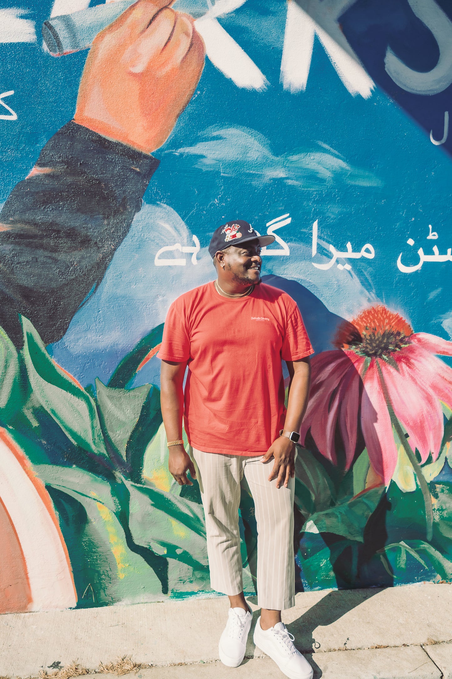 Everyday Pride | Light Blue & Red DeKalb Shirts