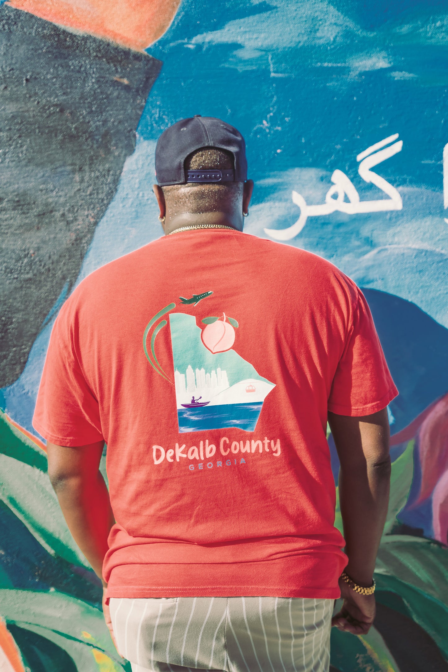 Everyday Pride | Light Blue & Red DeKalb Shirts