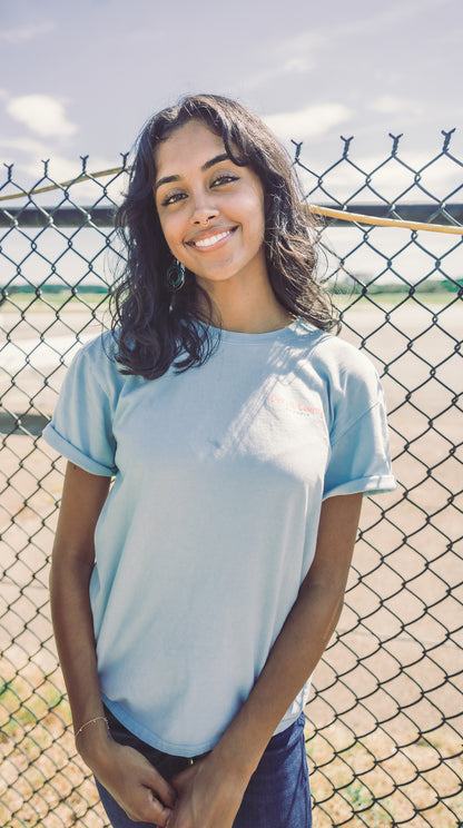 Everyday Pride | Light Blue & Red DeKalb Shirts