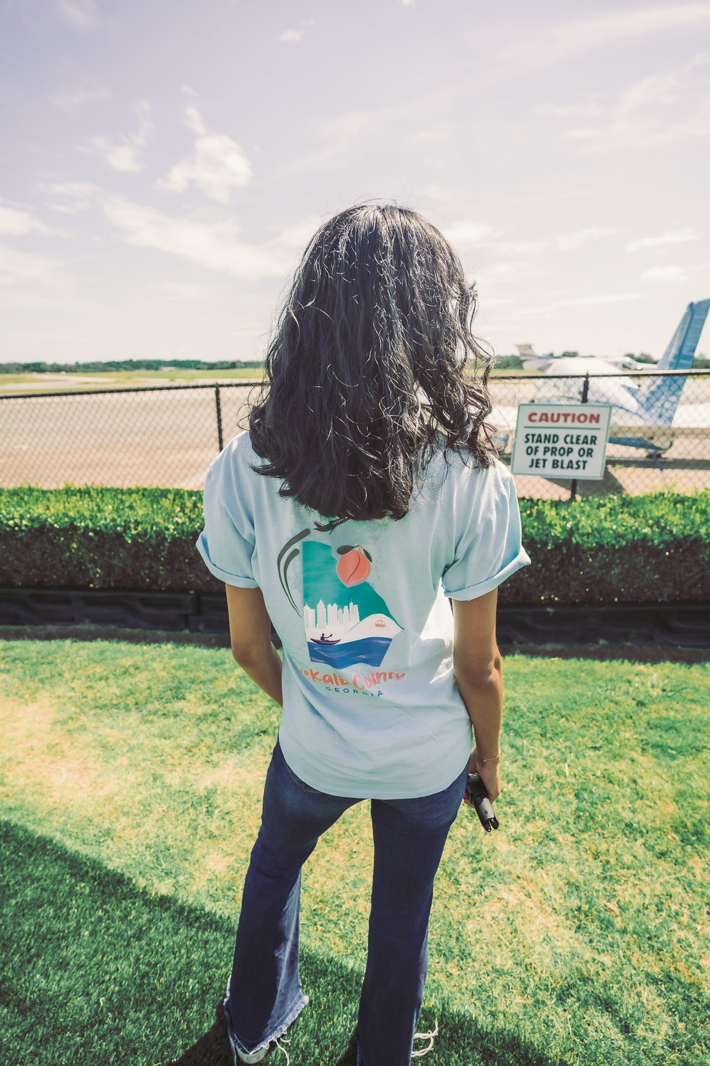Everyday Pride | Light Blue & Red DeKalb Shirts