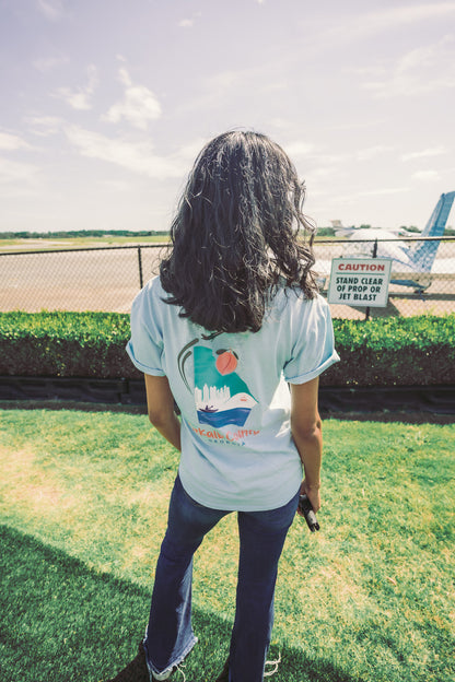 Everyday Pride | Light Blue & Red DeKalb Shirts
